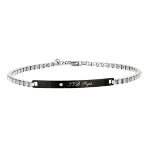 BRACCIALE CM 21 UOMO IN ACCIAIO