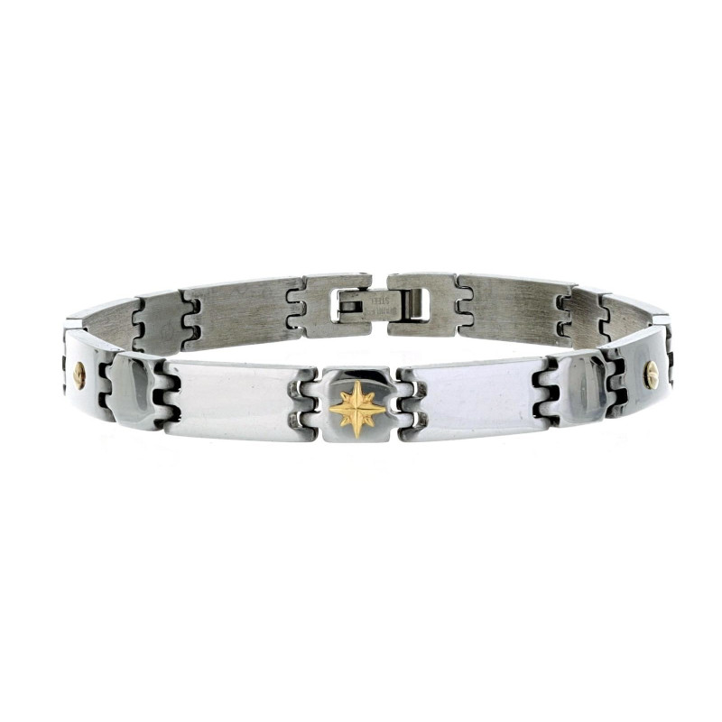 BRACCIALE CM 21 UOMO IN ACCIAIO