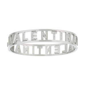 BRACCIALE NOME IN ACCIAIO "VALENTINA"