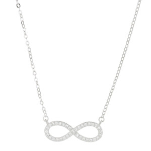 COLLANA INFINITO MM 6 IN ARGENTO 925