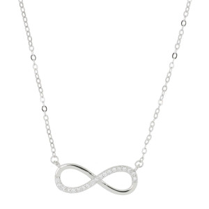 COLLANA INFINITO MM 6 IN ARGENTO 925