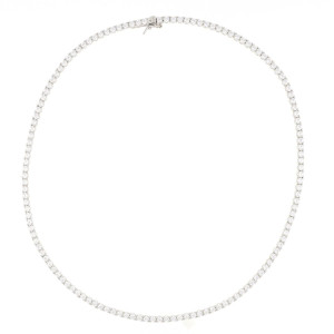 COLLANA TENNIS IN ARGENTO 925 40 CM