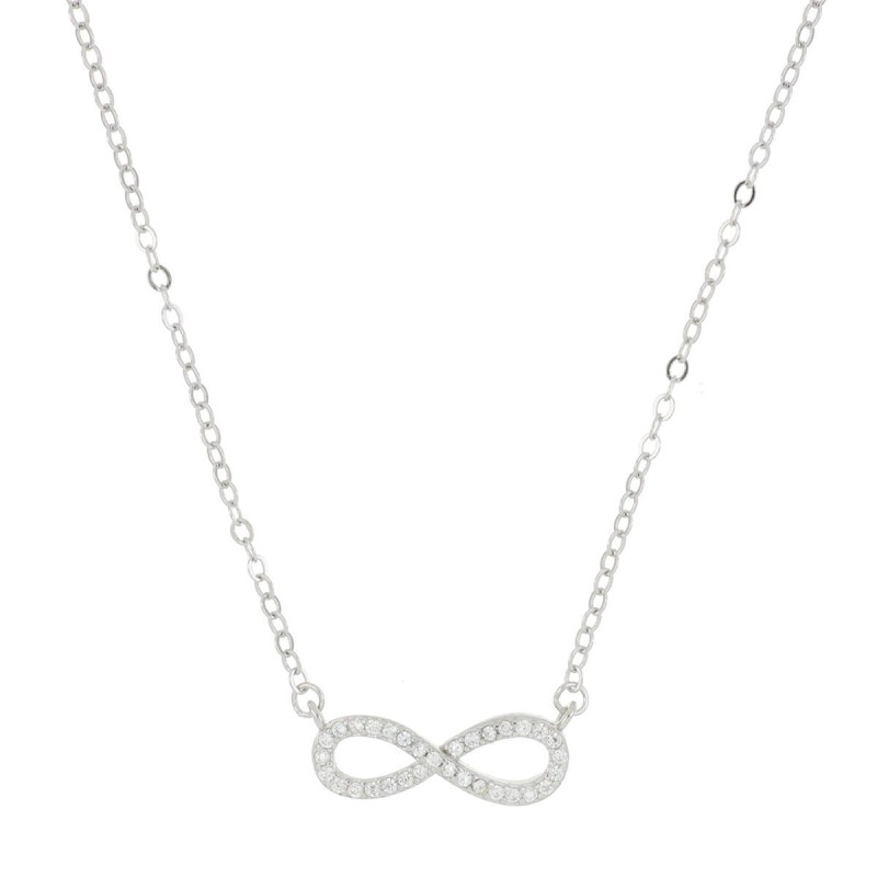 COLLANA INFINITO MM 4 IN ARGENTO 925