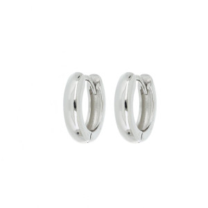 ORECCHINI MM 13X3 BOCCOLE IN ARGENTO 925