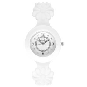 OROLOGIO FLOWERAPP IN SILICONE CON ZIRCONI BIANCO