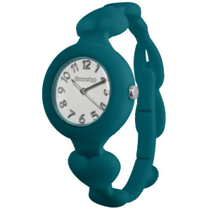 OROLOGIO FLOWERAPP IN SILICONE CON ZIRCONI SMERALDO