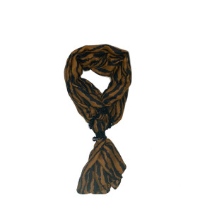 FOULARD GIOIELLO MARRONE