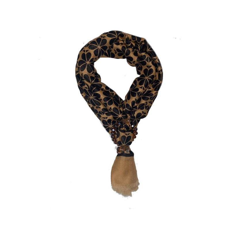 FOULARD GIOIELLO MARRONE