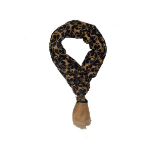 FOULARD GIOIELLO MARRONE