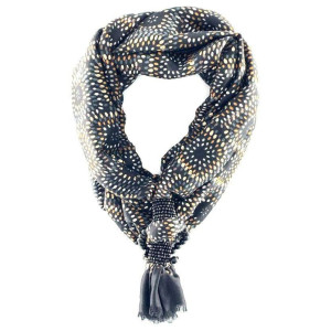 FOULARD GIOIELLO NERO