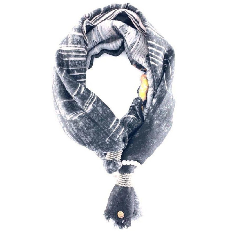 FOULARD GIOIELLO NERO