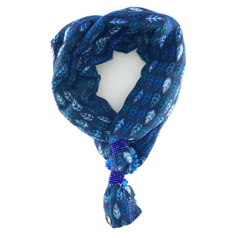 FOULARD GIOIELLO BLU