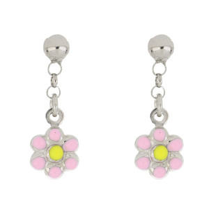 ORECCHINI BABY FIORE MM 6 IN ARGENTO 925