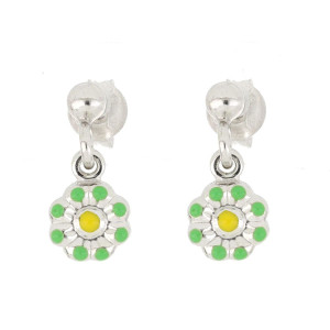 ORECCHINI BABY FIORE MM 6 IN ARGENTO 925