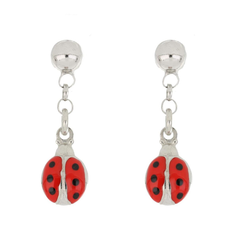 ORECCHINI BABY IN ARGENTO 925 COCCINELLA MM 11