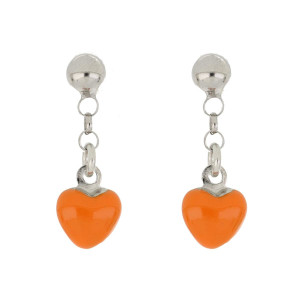 ORECCHINI BABY IN ARGENTO 925 CUORE MM 6