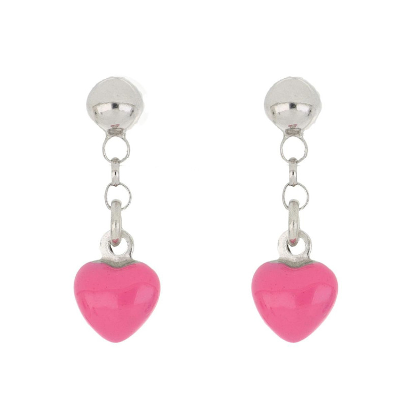 ORECCHINI BABY IN ARGENTO 925 CUORE MM 6