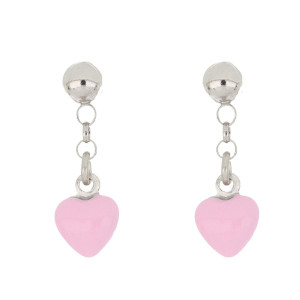 ORECCHINI BABY IN ARGENTO 925 CUORE MM 6