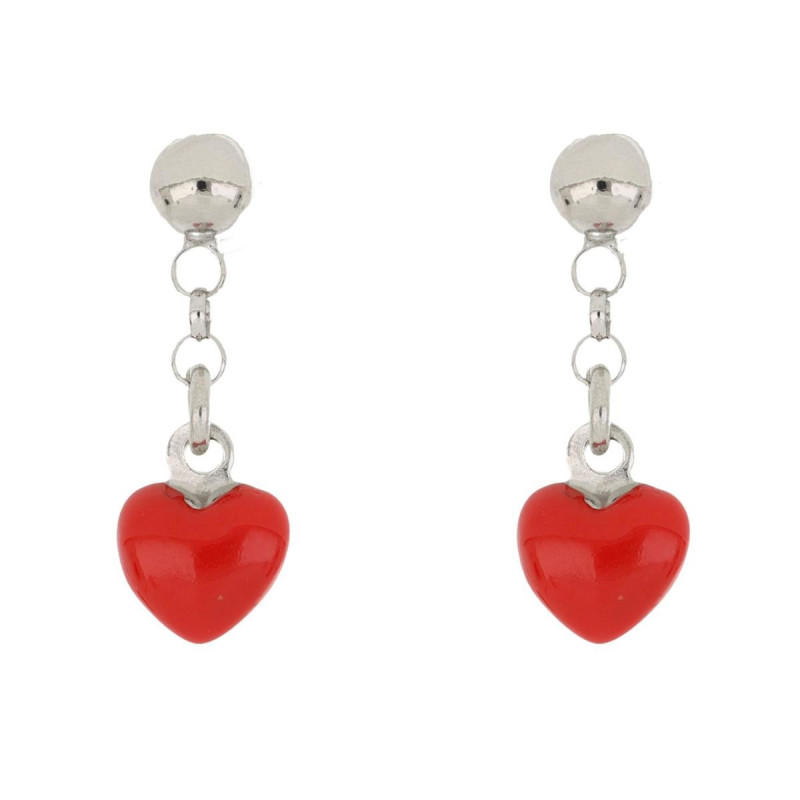 ORECCHINI BABY IN ARGENTO 925 CUORE MM 6