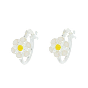 ORECCHINI BABY FIORE MM 5,3 IN ARGENTO 925