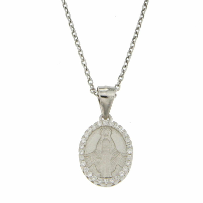 PENDENTE MADONNINE IN ARGENTO 925