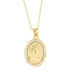 PENDENTE MADONNINE IN ARGENTO 925