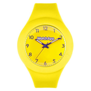 OROLOGIO WATCHAPP IN SILICONE GIALLO