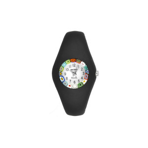 OROLOGIO MURRINA VENEZIANA CON VETO DI MURANO NERO