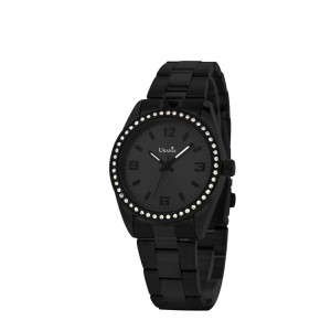 OROLOGIO DONNA CON CASSA IN METALLO MM 34 BRACCIALE ACCIAIO