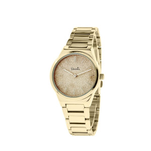 OROLOGIO DONNA CON CASSA IN METALLO MM 33 BRACCIALE ACCIAIO