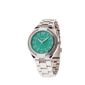 OROLOGIO DONNA CON CASSA IN METALLO MM 32 BRACCIALE ACCIAIO