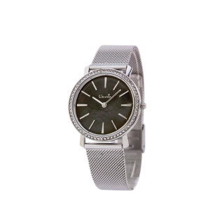 OROLOGIO DONNA CON CASSA IN ACCIAIO MM 34 BRACCIAL MAGLIA MILANO