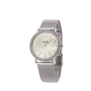 OROLOGIO DONNA CON CASSA IN ACCIAIO MM 34 BRACCIAL MAGLIA MILANO