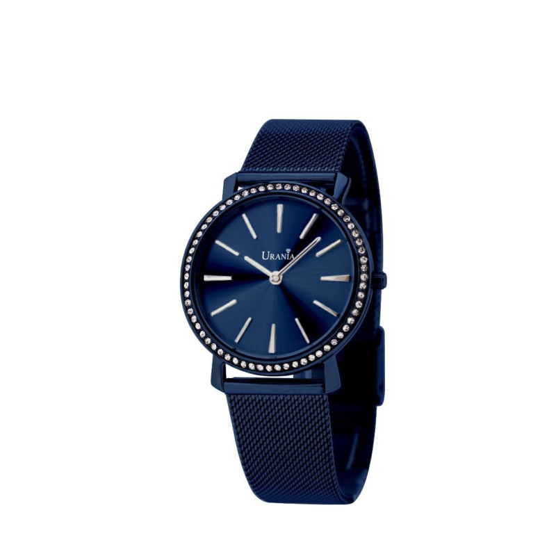 OROLOGIO DONNA CON CASSA IN ACCIAIO MM 34 BRACCIAL MAGLIA MILANO