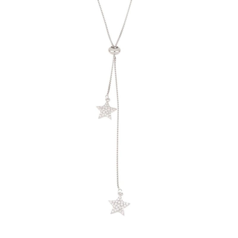 COLLANA UP AND DOWN IN ARGENTO 925