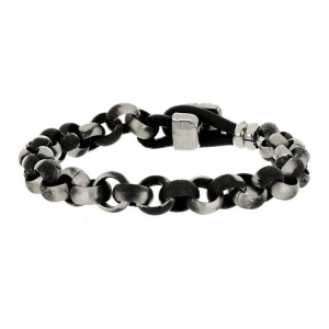 BRACCIALE CM 22 UOMO IN ACCIAIO