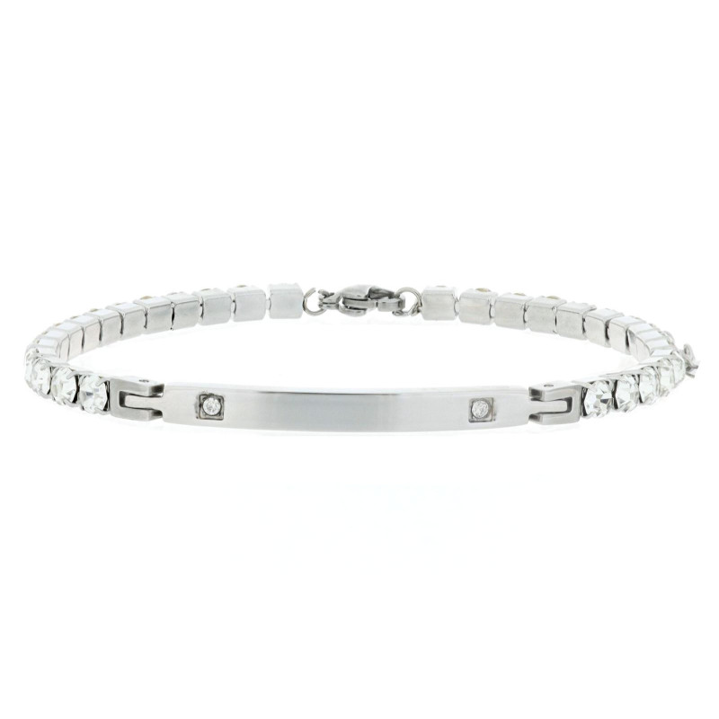 BRACCIALE CM 19+3 UOMO IN ACCIAIO