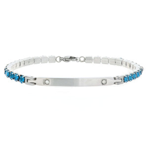 BRACCIALE CM 19+3 UOMO IN ACCIAIO