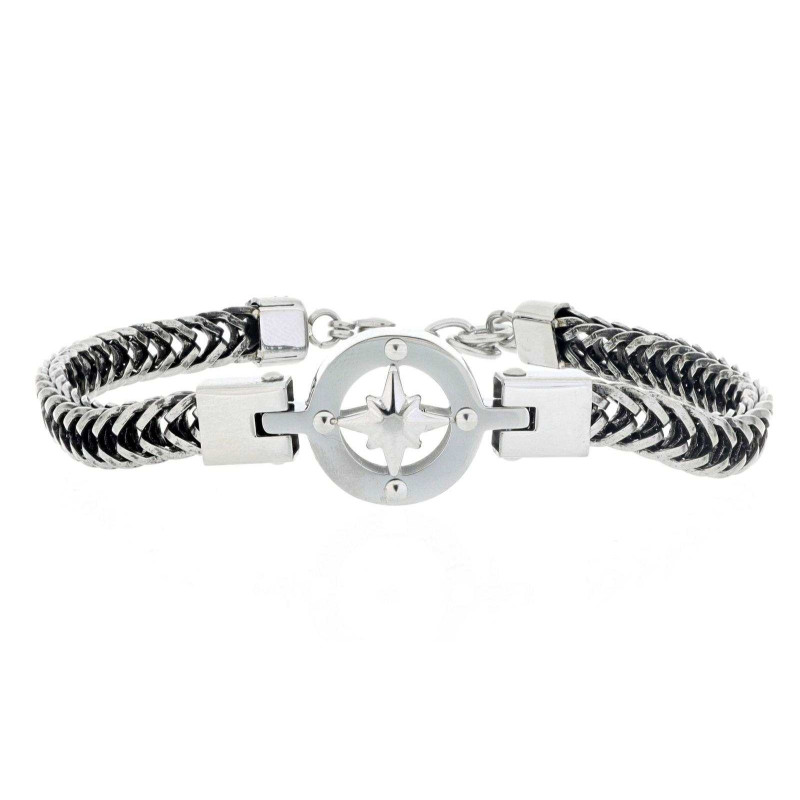 BRACCIALE CM 19+3 UOMO IN ACCIAIO