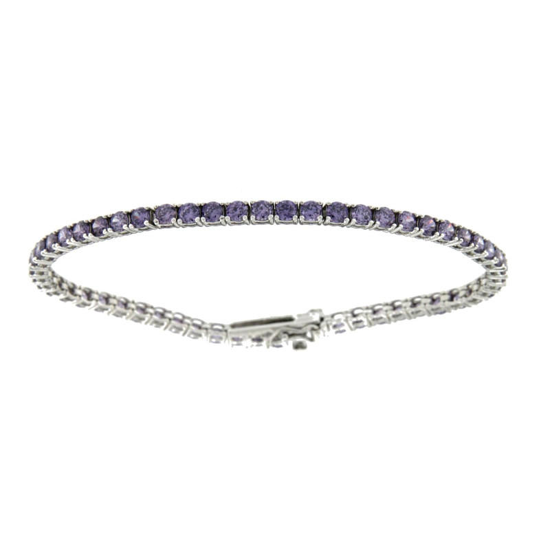 BRACCIALE CM 18 TENNIS 3MM IN ARGENTO 925