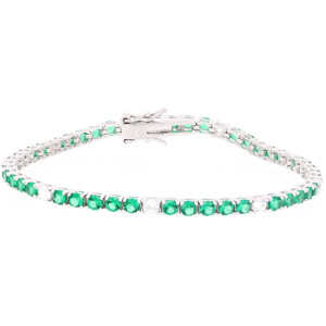 BRACCIALE CM 18 TENNIS 3MM IN ARGENTO 925