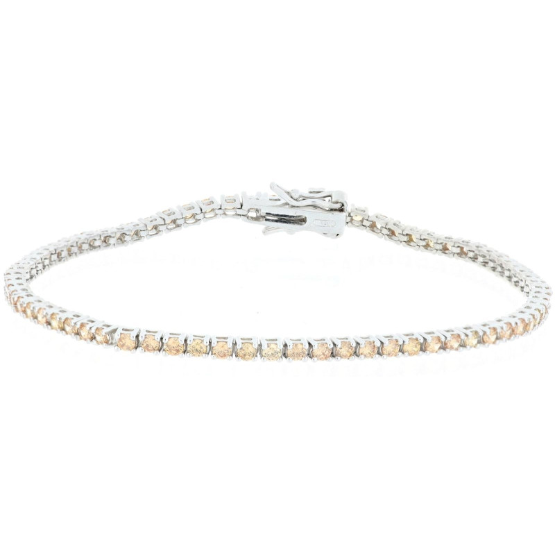 BRACCIALE CM 18 TENNIS 2MM IN ARGENTO 925