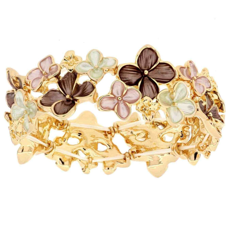 BRACCIALE ARMONIA MM 22 IN OTTONE