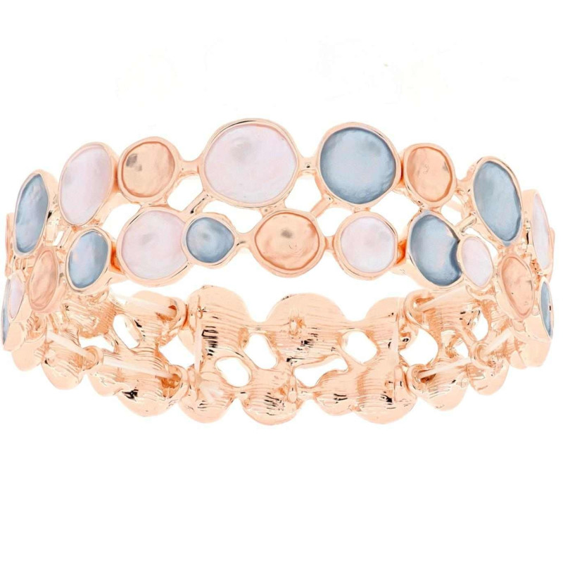 BRACCIALE ARMONIA MM 19 IN OTTONE