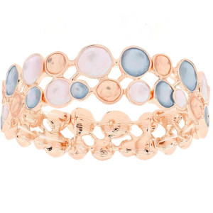 BRACCIALE ARMONIA MM 19 IN OTTONE