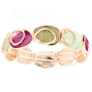 BRACCIALE ARMONIA MM 15 IN OTTONE