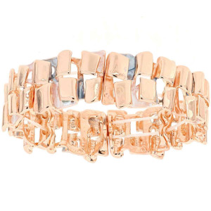 BRACCIALE ARMONIA MM 18 IN OTTONE