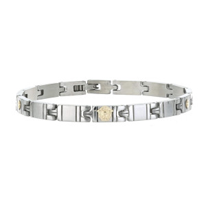 BRACCIALE CM 19 UOMO ECO IN ACCIAIO