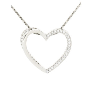 PENDENTE MISTI IN ARGENTO 925 CUORE MM 17