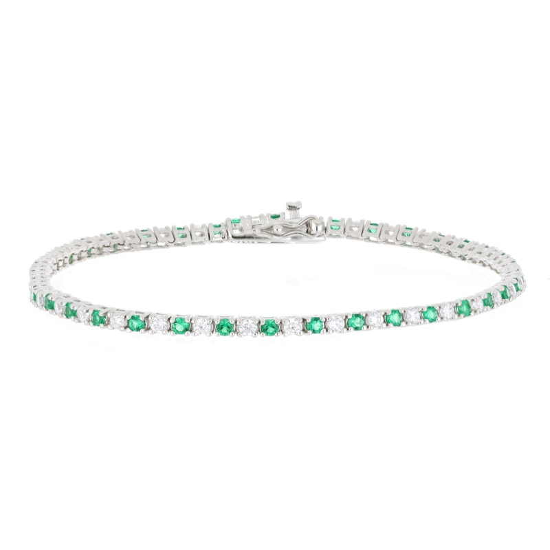 BRACCIALE CM 16 TENNIS 2MM IN ARGENTO 925